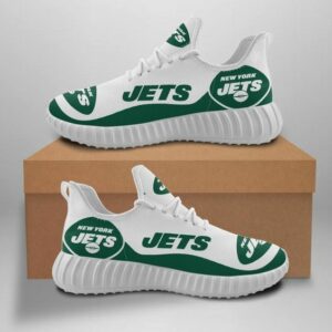 New York Jets Custom Shoes Sport Sneakers Yeezy Boost