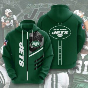 Sports American Football Nfl New York Jets 3D Hoodie Hoodie10311