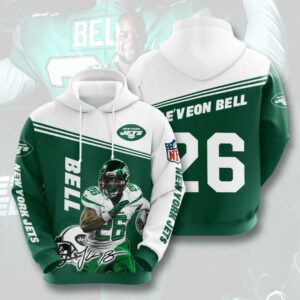 Sports American Football Nfl New York Jets Le'Veon Bell 3D Hoodie Hoodie9721