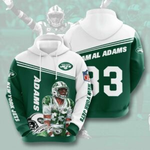 Sports American Football Nfl New York Jets Jamal Adams 3D Hoodie Hoodie9719